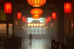 首屏主推《雾港夜航》封面，夜色码头与雨雾中的暖黄灯带