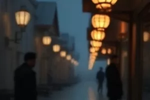 《归途三十分》封面,深夜站台暖灯与拖行李的背影