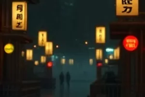 《冬季渔场》封面，结冰湖面与凿开的冰口